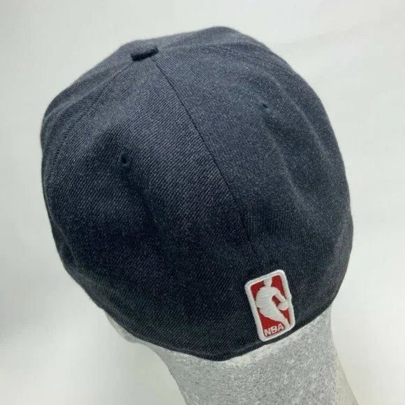 Men's New Era Cap Charcoal Grey | Red Golden State Warriors 59FIFTY NBA NWT - Picture 3 of 5